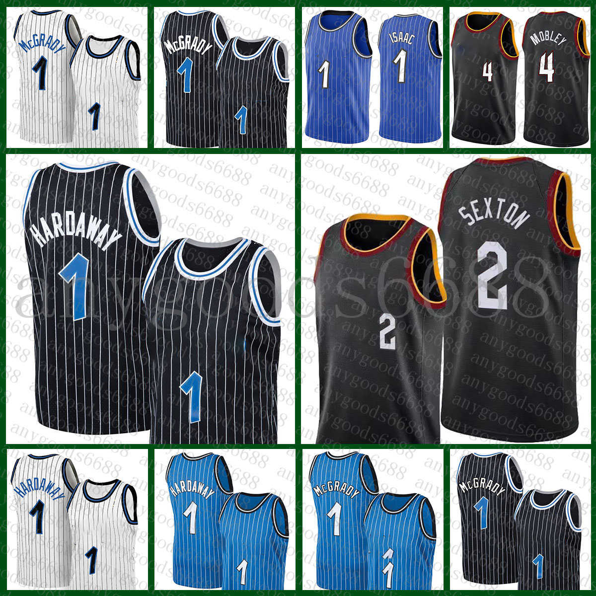 

Clevelands Cavalier Orlandos Magics Mens Basketball Jersey Collin 2 Sexton Evan 4 Mobley Penny 1 Hardaway S-2XL Tracy 1 McGrady Jonathan 1 Isaac Ivory