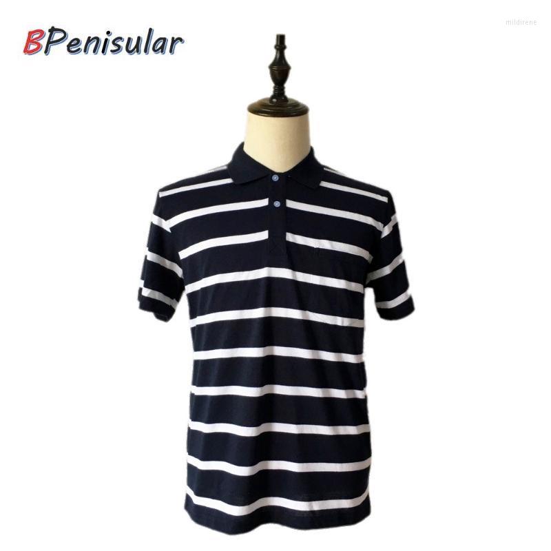 

Men's Polos Homme 2022 Summer Short Sleeve Tops Plus Size Loose Striped Black And White Casual Shirts Men Para HombreMen's Men'sMen's Mild22, 101