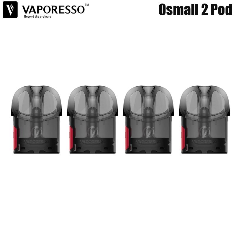 

Vaporesso OSMALL 2 Pod Cartridge 2ml Integrated 1.2ohm Mesh Coil SSS Leak-resistant Technology E-cigarette Vaporizer Authentic 4pcs/Pack