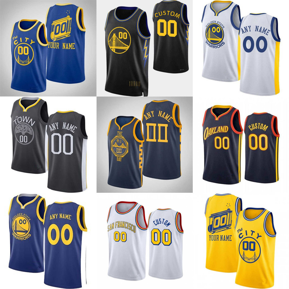 

75th Custom Men Womens youth 3 Poole 32 Otto Porter 95 TJuan oscano 33 James Wiseman Golden''State''Warriors''Basketball Jerseys, Color