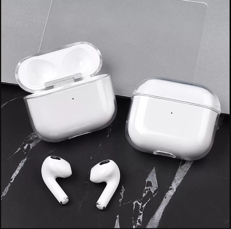 

For Airpods 2 pro air pods 3 earphones airpod Headphones Accessories Solid Silicone Cute Protective Earphone Cover Apple Wireless Charging Box Shockproof Case