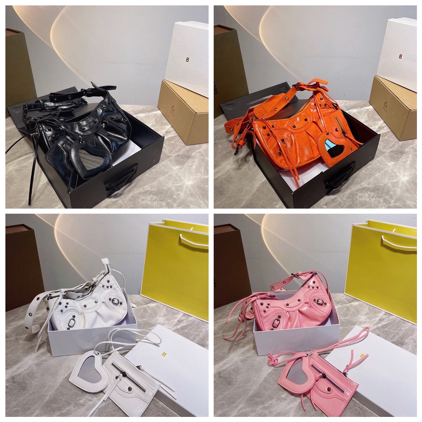 

Fashion Luxury Purse Designer Bags Brand Handbags Labmskin Leather Cosmetic Shoulder Bag Crossbody Tote Messager Wallet Purses 26cm by dq01 S140 003, #box