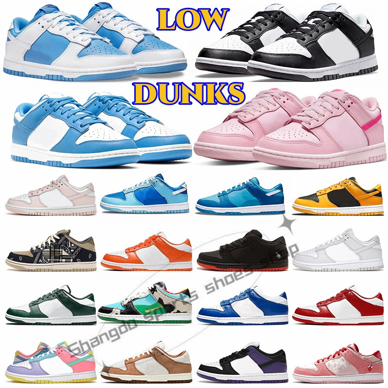 

Casual Shoes Triple pink Panda sb dunks men women UNC Black White Outdoor Sports Mens Trainers, 21