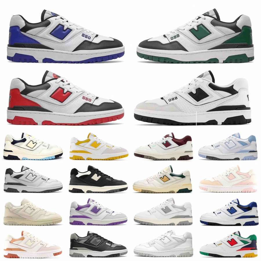 

2022 Designer Casual NB Sneakers Low Running Shoes Trainers Outdoor Fashion 550 Footwear Navy Blue Syracuse UNC White University Blue Sea Salt Varsity Y4cD#