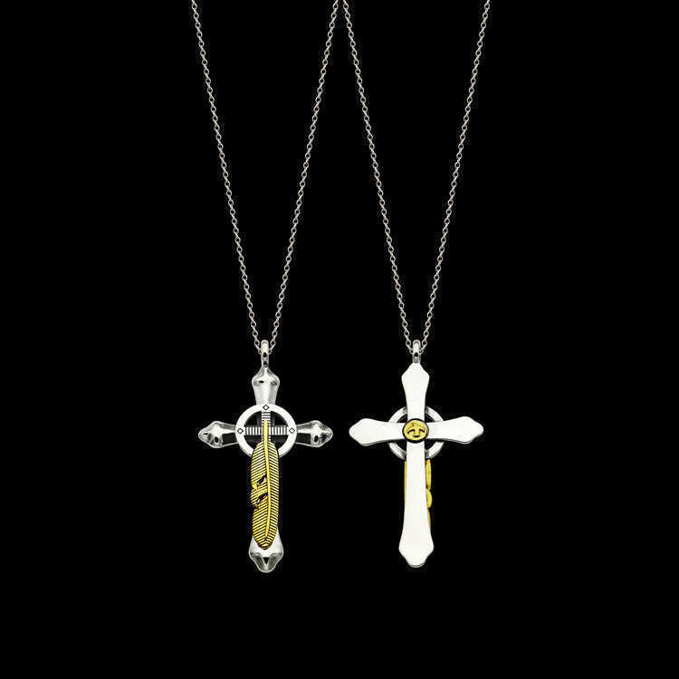 Thanksgiving Day Hip Hop Jewelry 925 Sterling Silver Necklace Necklaces Free Large Pendants Pure Gold-image-750096630