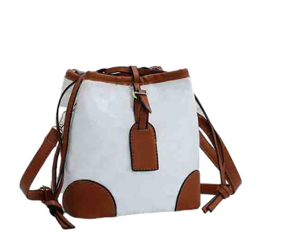 

designers bucket bag drawstring totes Embossing Women's backpack Handbags flower Purses Women Brand Letter PU Leather Shoulder crossbody Bags Shopper bag's, Additional shipping fee