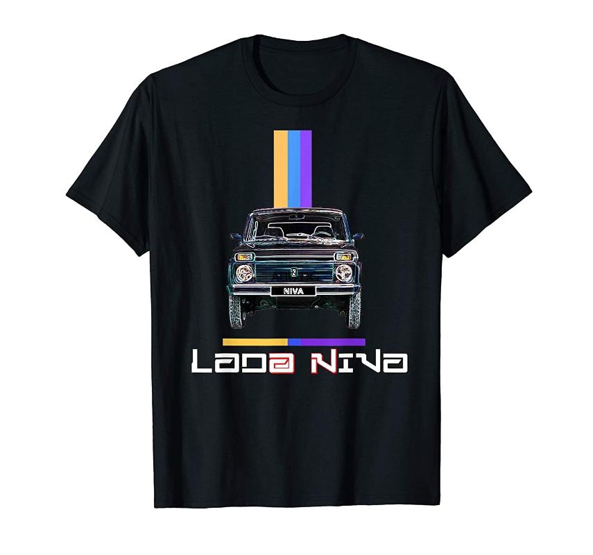 

Men's T-Shirts Lada Niva Offroad 4x4 Shirt VAZ-2121 T-Shirt(8), 0402630-red