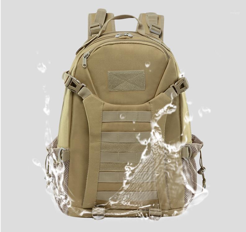 

Backpack 30L Capacity Men Army Military Tactical Waterproof Outdoor Sport Hiking Camping Bags For Molle Travel, Black