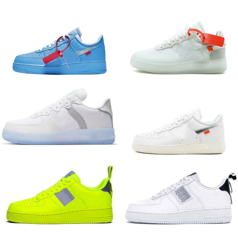

Wholesale 2021 Shadow Men Women Running Shoes White Off MCA Airs MOMA Utility Black Airforce Mens Womens Sports Sneakers Trainers Designer S11