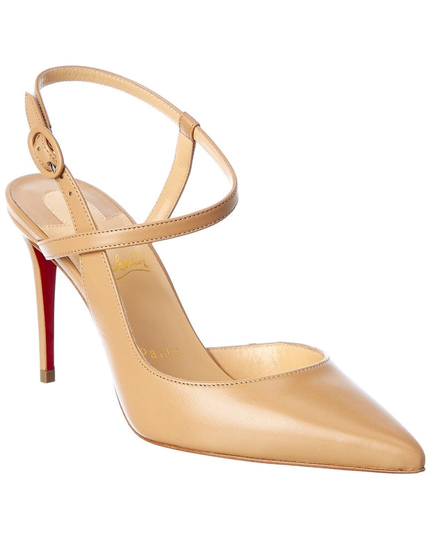 Sandales pour femmes pompes robes chaussures de marque rouge botom hauts talons jenlove en cuir authentique à orteil de la cheville