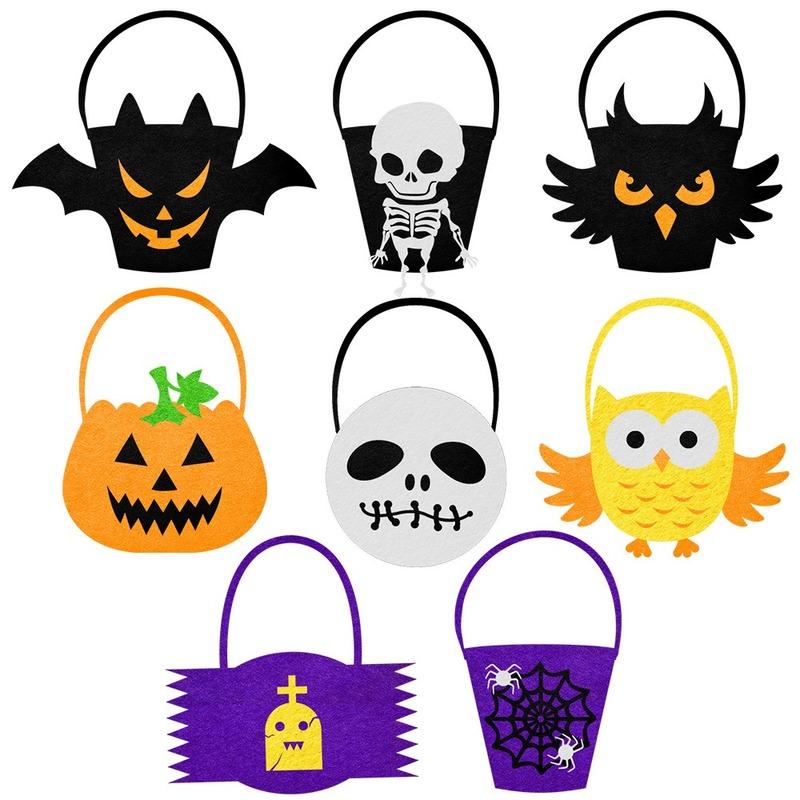 

Gift Wrap Candy Bag Non-woven Tote Halloween Decoration Felt Party Supplies