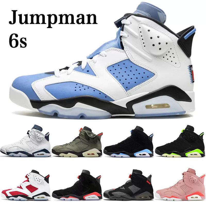 

2022 6s mens Basketball Shoes jumpman 6 University Blue Midnight Navy Carmine Bred Black Cat Bordeaux Oreo men women outdoor sports trainer sneakers