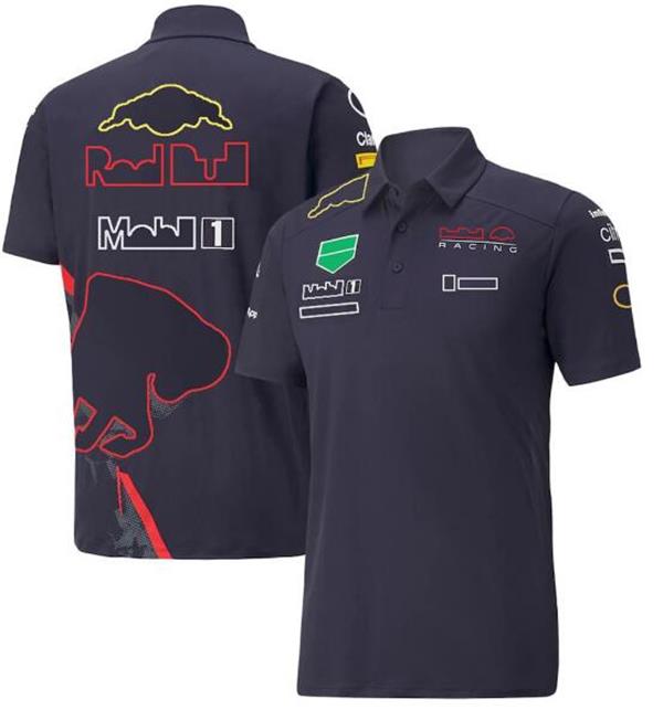 

F1 racing T-shirt 2022 summer team polo suit same style customization