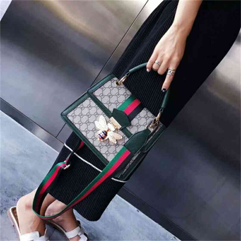 

Purses High end customized bag, three colors, can be carried by messenger, versatile, Sky blue