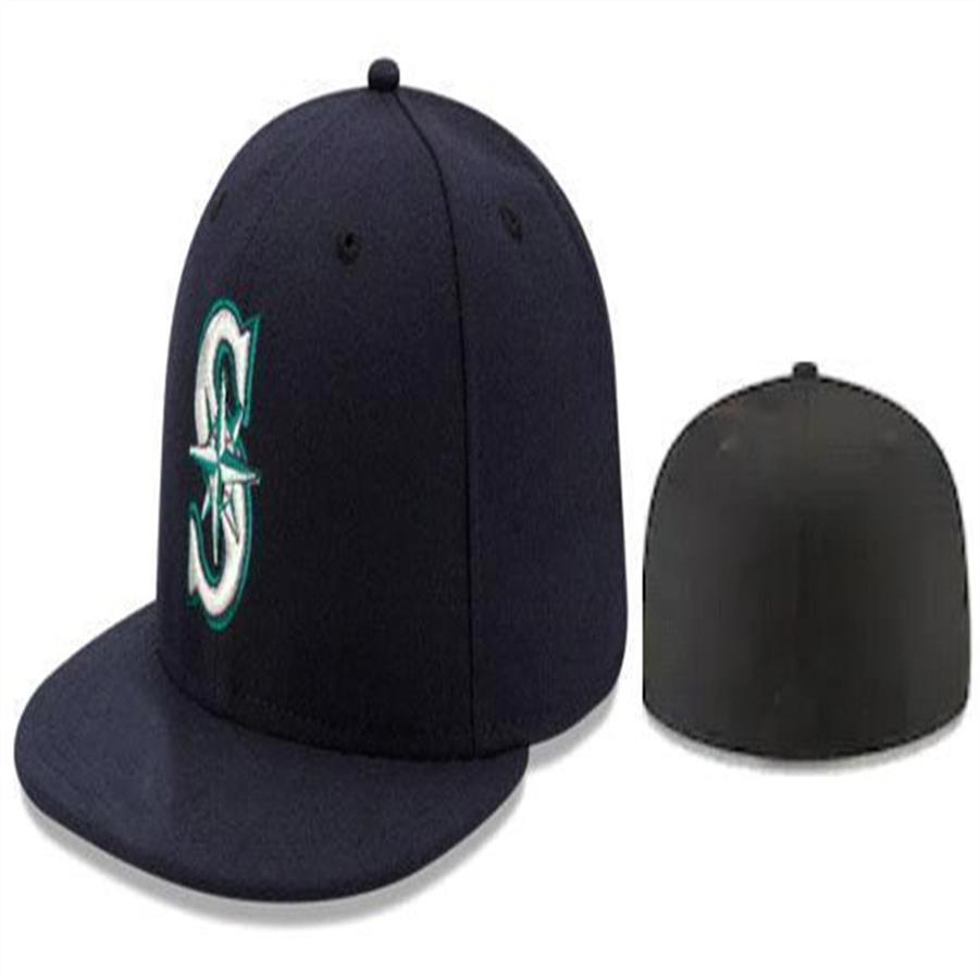 

Mariners S letter Baseball caps Embroidery For Women men gorras bones Hip Pop Fashion Fitted Hats309x