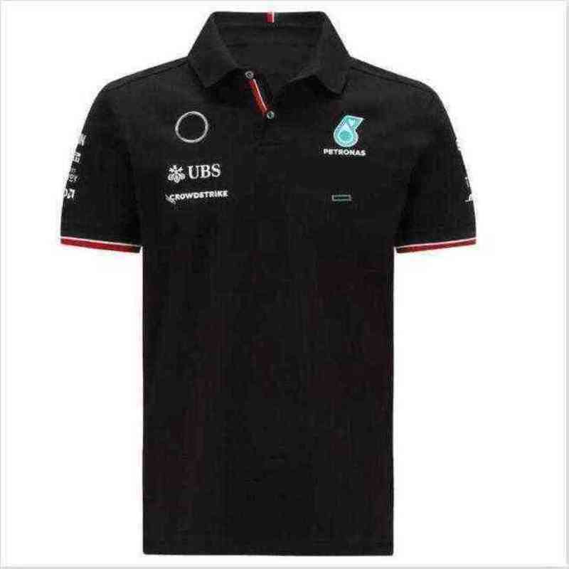 Luxury Petronas Designer Mercedes Men's t Shirts Amg Top F1 Formula One Racing Polos Women Casual Short Sleeve T-shirts Benz Polo Lewis 2K1D