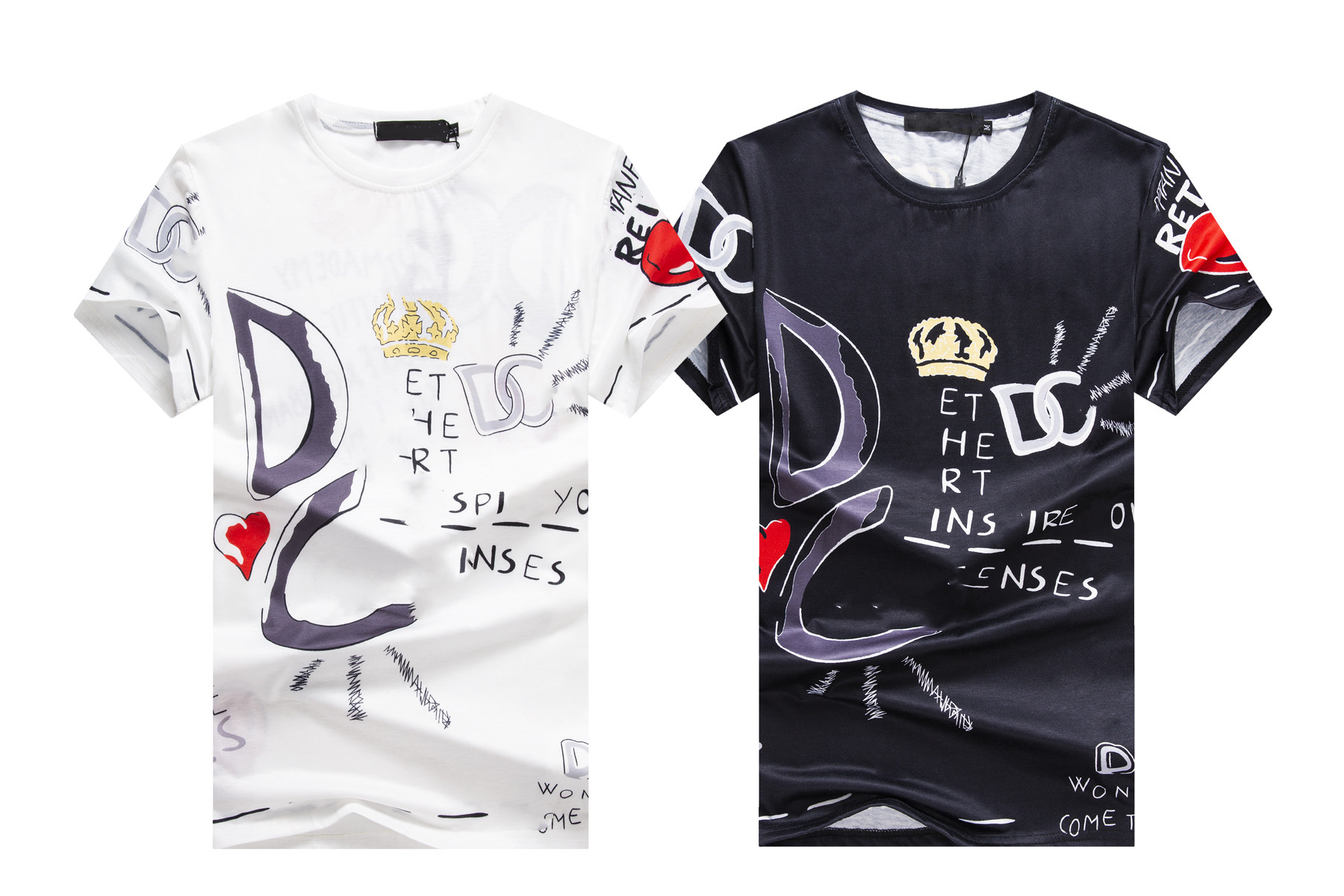 men's T-shirt designer letter printing stylist casual summer breathable clothing for men and women high-grade high-quality CYM20