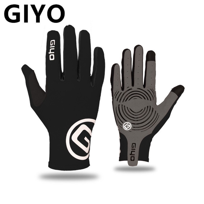

GIYO Touch Screen Long Full Fingers Gel Sports bike Cycling Gloves MTB Road Bike Riding Racing Women Men Bicycle 220812
