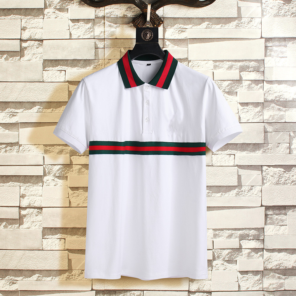 

2022designer mens polo shirts women t-shirts fashion clothing Embroidery letter Business short sleeve calssic tshirt Skateboard Casual tops tees, White