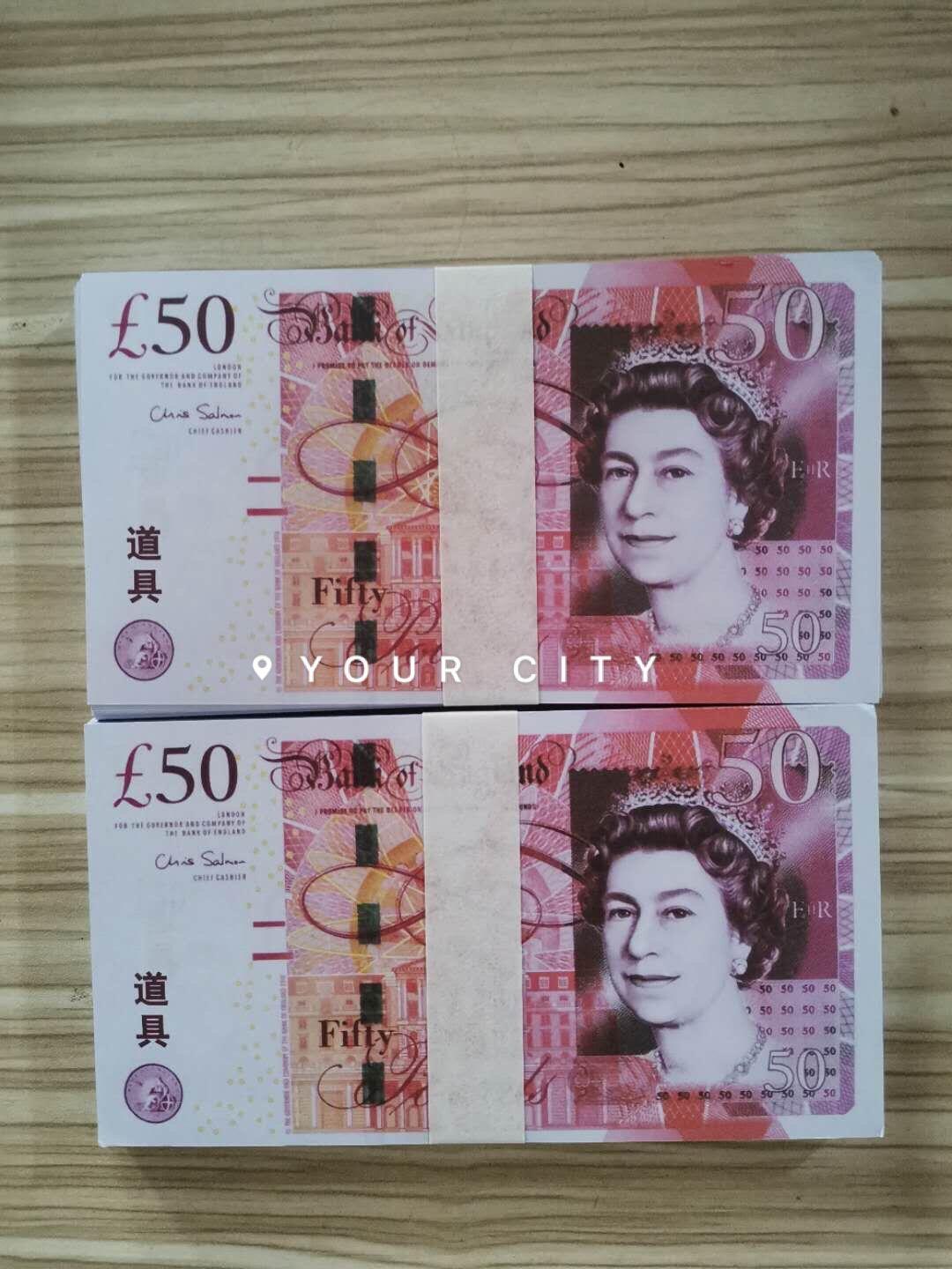 

Prop Bar Most Realistic UK 100pcs/pack Best Dollar Pound Props Coin Money Euro Movie 50 20 Wavdf