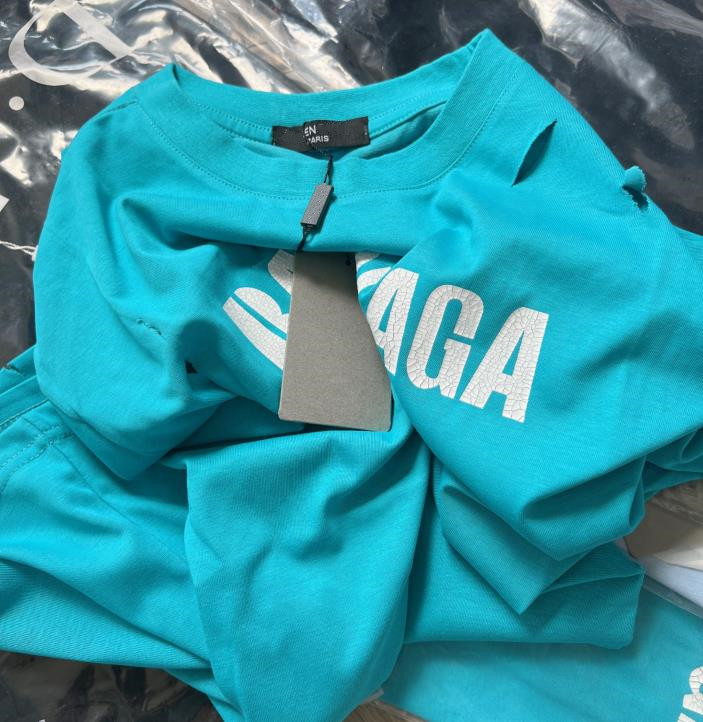 

2022 Fashion Famous Brand Couple T Shirt Trend Luxury Paris Print Design Original High Quality Men' Short Sleeve Casual Women' Top essential, V1 high quality