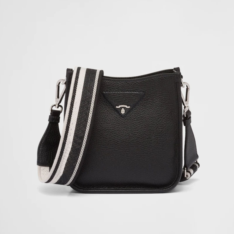 

Shoulder Crossbody Bag Women Handbags Purse Genuine Leather Triangle Sign Removable Shoulder Strap Silver Hardware Magnetic Buckle Fashion Letters High Quality