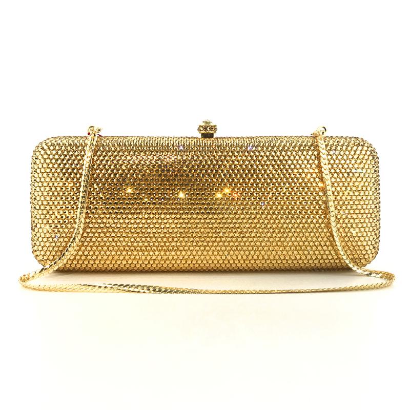 

Evening Bags High Quality Crystal Bag Women Wedding Custom Clutch PurseEvening, Black