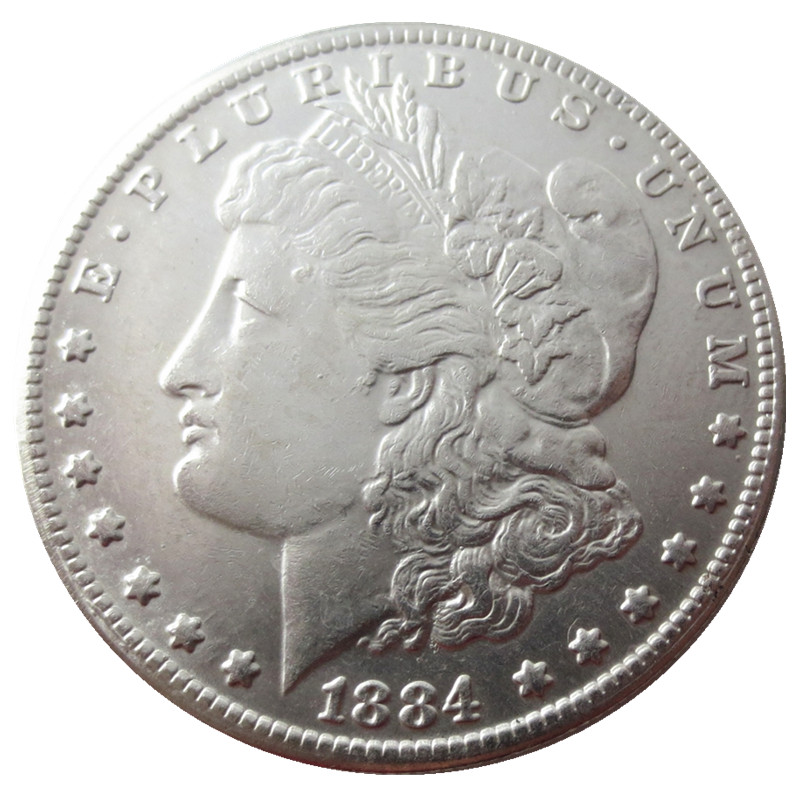 

90% Silver US 1884-P-S-CC-O Morgan Dollar Craft Copy Coin metal dies manufacturing