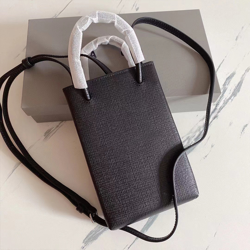 9A mirror quality mobile phone bag ladies mini nano style leather straps shoulder crossbody bag designer brand handbags messenger classic wallet