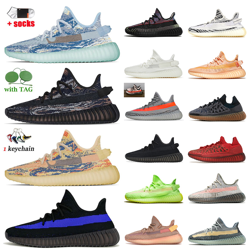 

Top Quality 2022 Fashion Running Shoes men women MX Blue Pure Oat Dazzling Blue Beluga Reflective Static Bone Onyx CMPCT Slate Red Black, D4 oreo 36-48