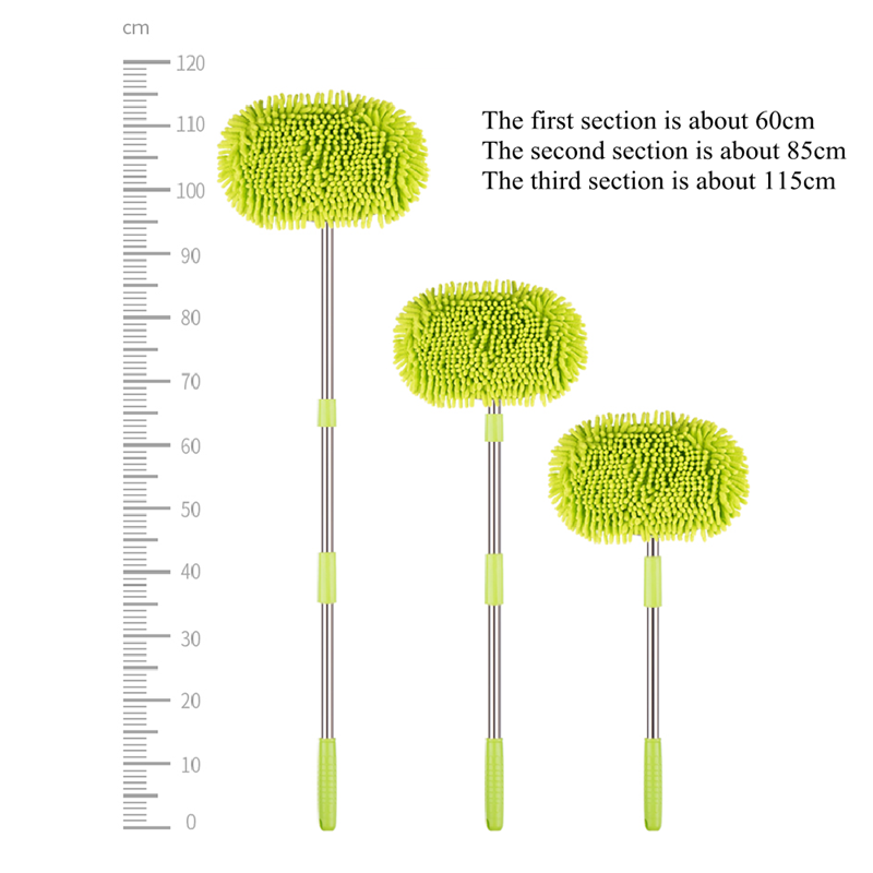 

Water Gun & Snow Foam Lance Car Cleaning Brush Mop Retractable Long Handle Wash Swab Vehicle Chenille Broom Auto AccessoriesWater WaterWater