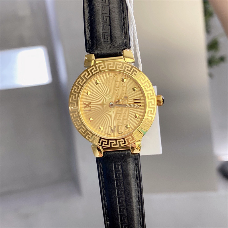 Mouvement de quartz de mode Regardez les femmes de haute qualité 36 mm femme de luxe montres de luxe