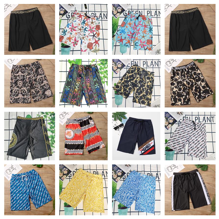 

Fashion Shorts Men Swim Trunks Textile Swimwear Designer Printed Flower Beach Pants Letter V F G Summer Beach Pant wholesale high quality, As picture