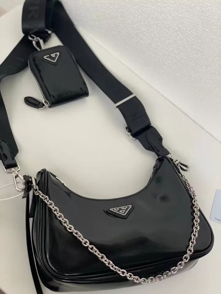 Sac trois en un Pour hommes et femmes Luxurys Designers Sacs en cuir véritable L'épaule unique 02778