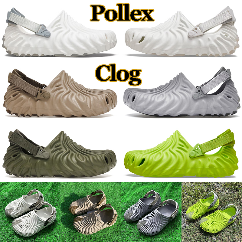 

pollex clog croc sandal buckle designer sandals men women slides slipper slip-on beach shoes Crocodile Stratus Urchin Cucumber Menemsha, Item #7