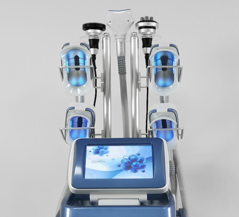 t Équipement de salon de beauté Cryo machine de congélation 5 poignées cryolipolyse travaillant le double retrait du menton poids réduire la grai