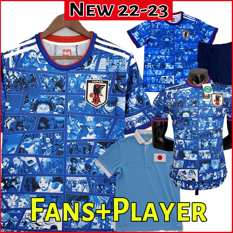 

Player version KAGAWA Japan soccer jersey special edition home Blue Mens ATOM ENDO OKAZAKI NAGATOMO HASEBE KAMAMOTO football Shirt 2021 2022 2023 kids