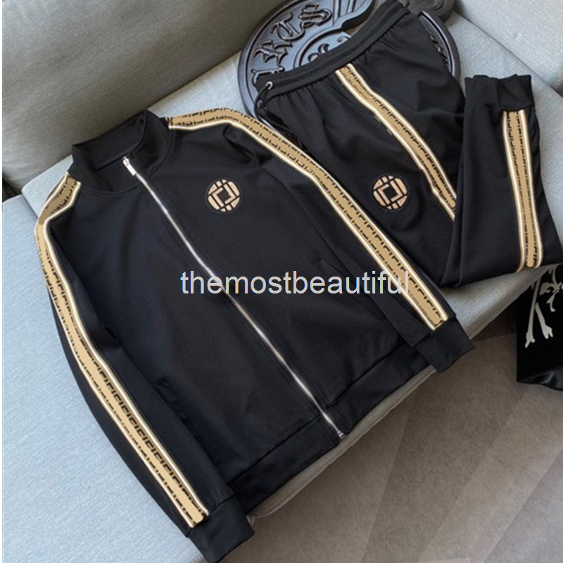 

Men's Tracksuits Roman cotton leisure sports suit men's fashion two-piece set large, 2# packing bag