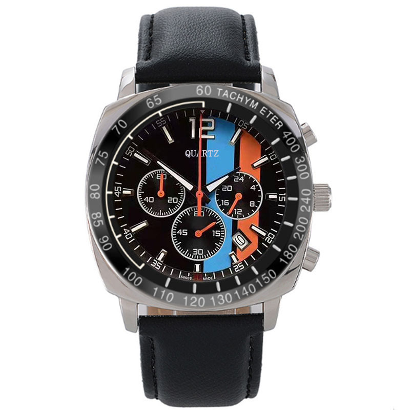 

NEW Mens Designer Watches Quartz Chronograph F1 Mens Watch Automatic Date Stainless Steel Rubber Bracelet Male Clock montre de luxe Man Business Wristwatches, No.10