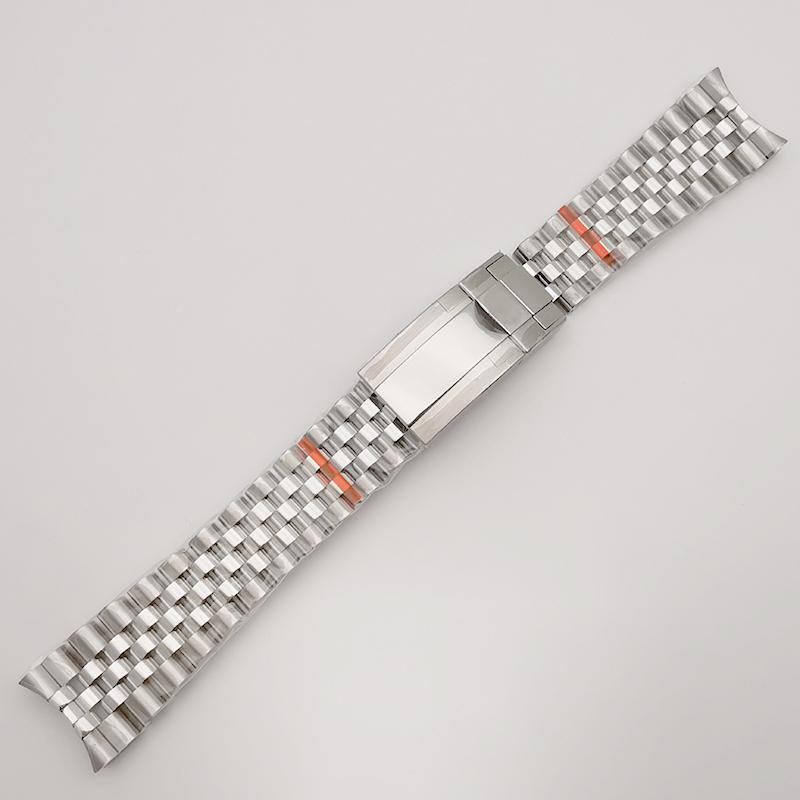 

Watch Bands Steel Jubilee Bracelets Straps For GMT 126710-69200 PartsWatch