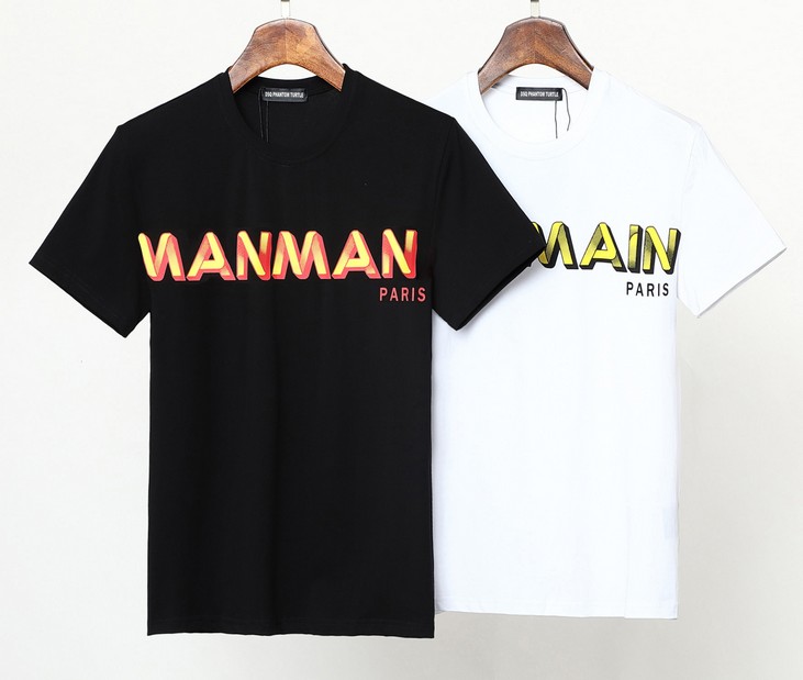 DSQ Phantom Turtle White Cotton T-shirt avec la marque jaune Logo Imprimer des tshirts d'été T-shirts masculins Top Quality Tops 05618