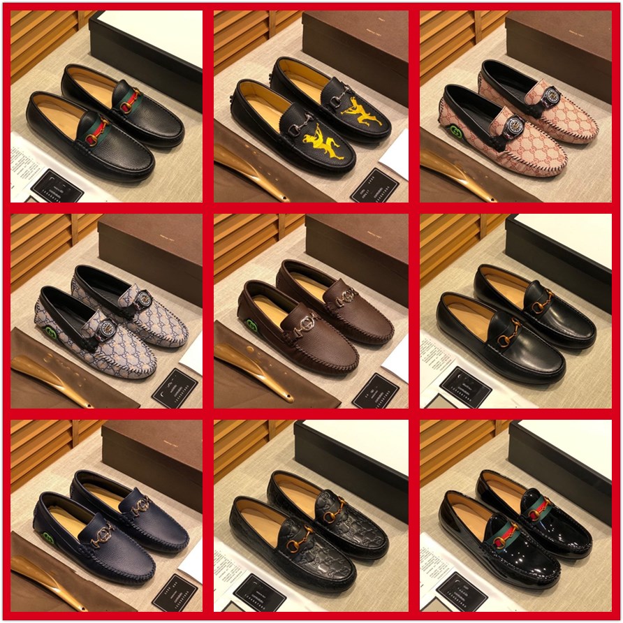 

Luxury Men's Loafers Genuine Leather Casual Shoes Fashion Slip on Moccasins Classics Designer Men Leisure Flats Comfortable Shoe, #38