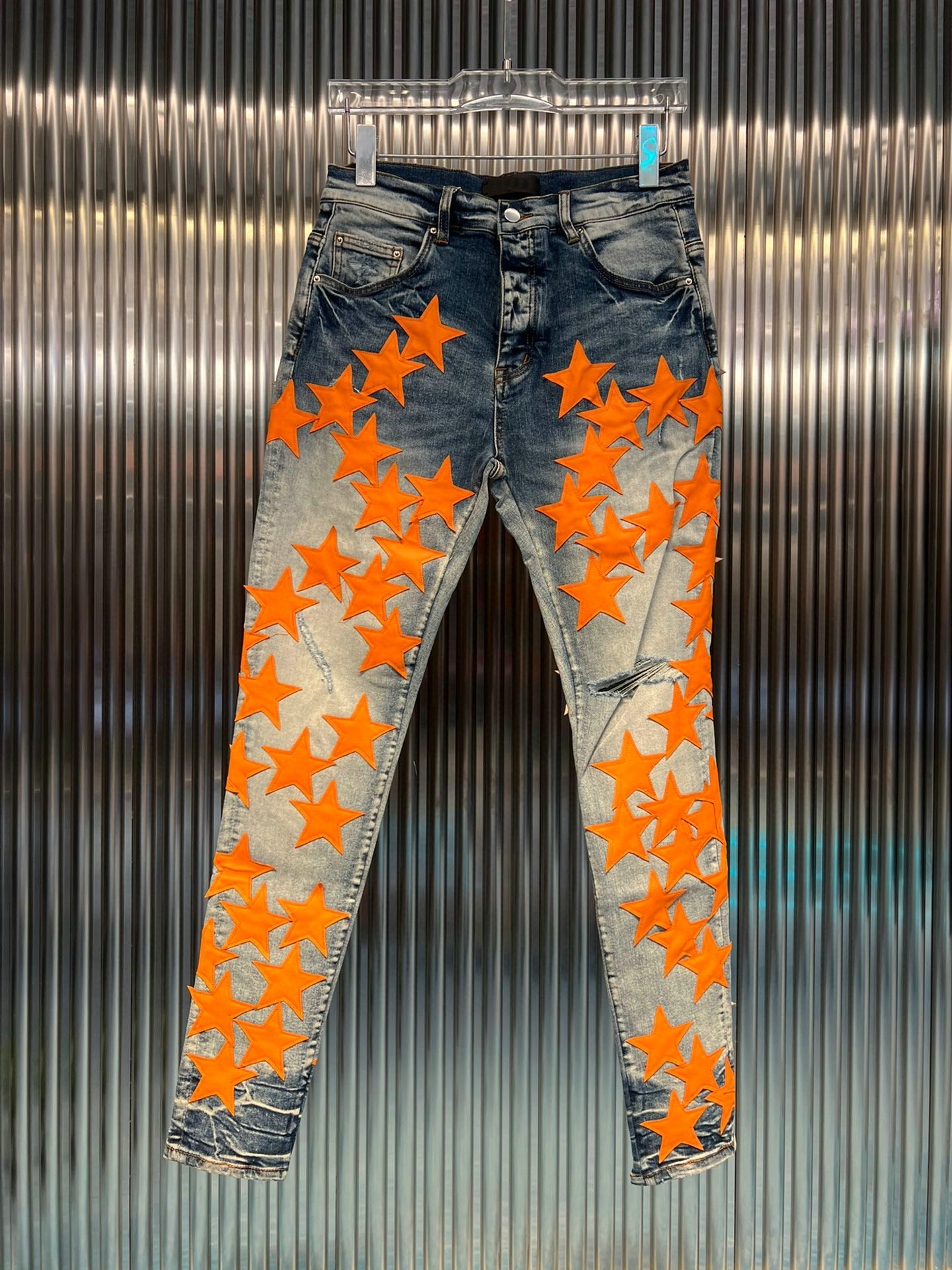 20SS011 Mens Designer Jeans Distressed Ripped Biker Slim Fit Motorcycle Denim For Men s Top Quality Fashion jean Mans Pants pour hommes