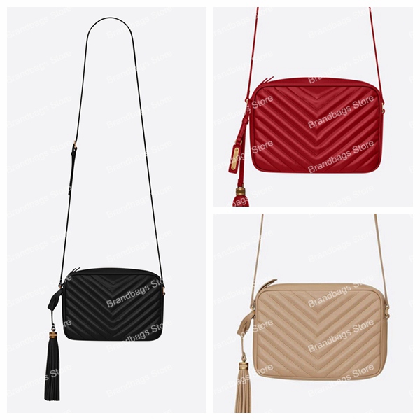 

Lou Camera Bag Designer Shoulder Bags Women Crossbody Bag Leather Classic Messenger Cross Body High Quality sacoche Satchel lady vintage tassel, Win coupon