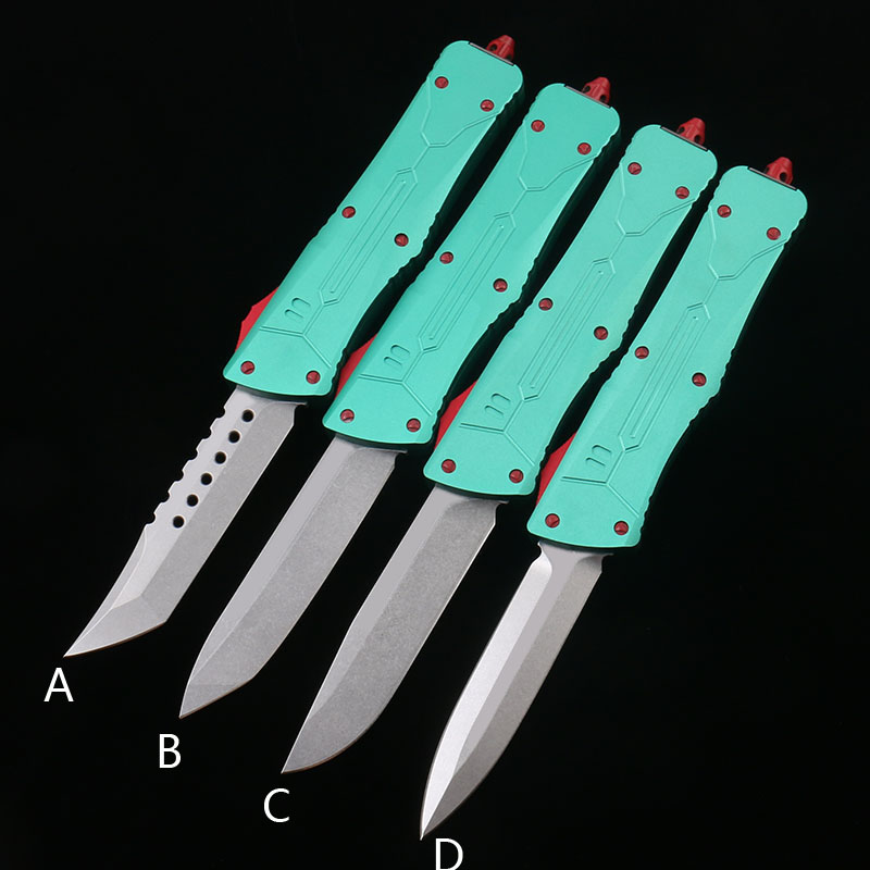 

4 Models Micro technology Bounty Hunter S/N Out of Front Knife Automatic Pocket Knives EDC Tools UT85 204P A10 UTX85