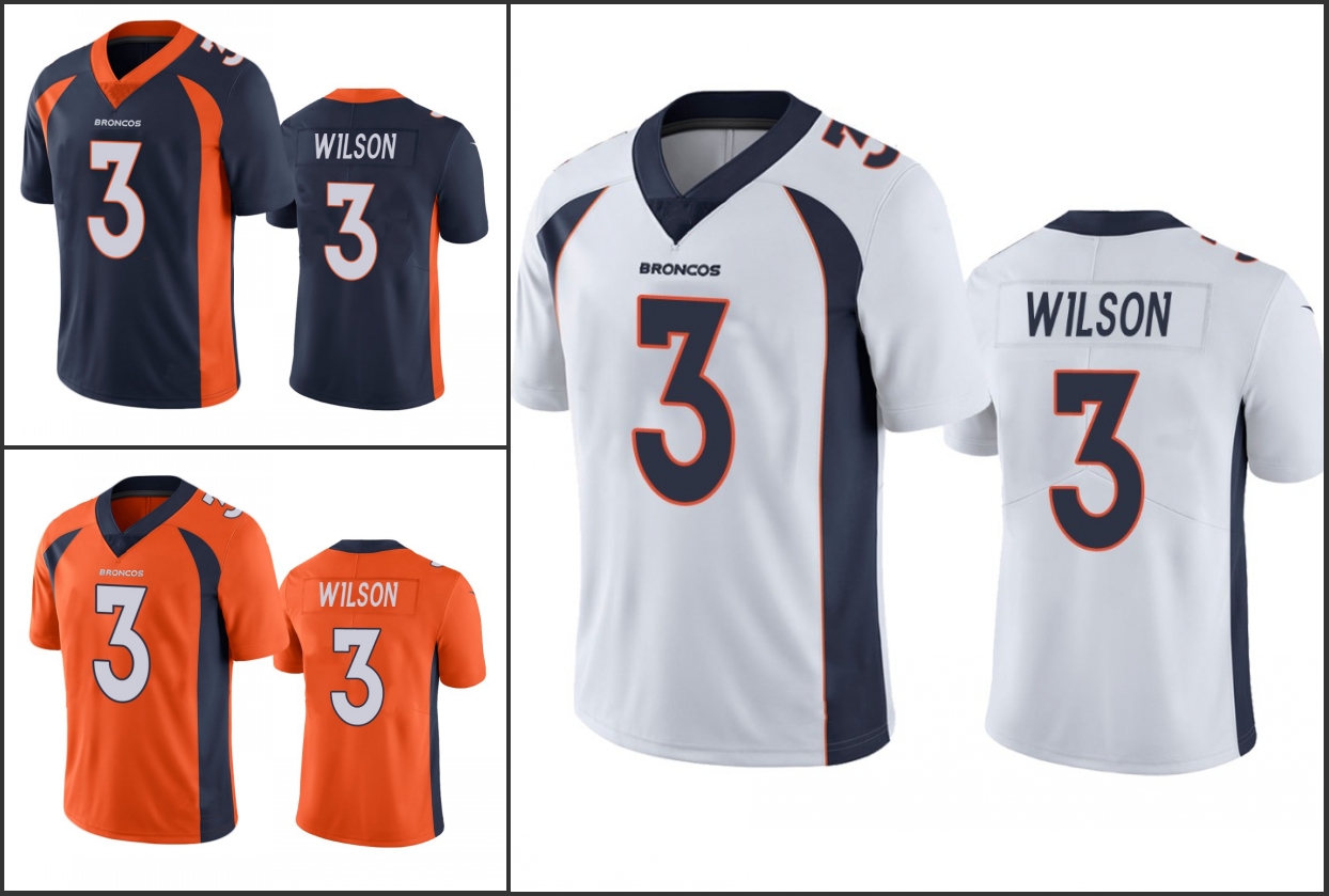

Denver''Broncos''Men #3 Russell Wilson Women Youth Vapor Limited Jersey