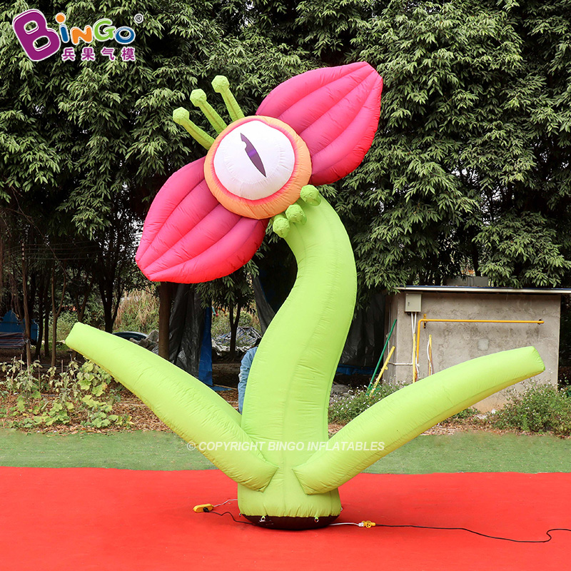 

Original Design Advertising Inflatable Cartoon Flower Artificial Eye Flower Inflation Plants Balloons For Event Party Decoration Toys Sports