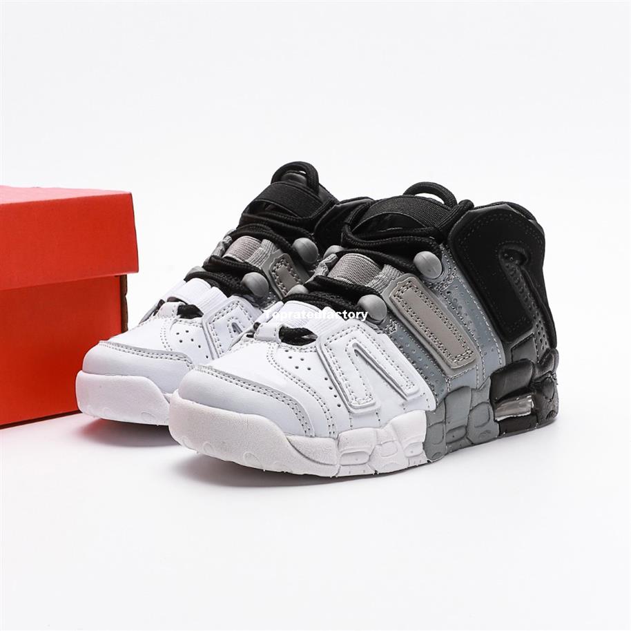 

Uptempos Basketball Shoes for Big Kids Pippen More Sneaker Little Boys Sneakers Toddler Girls Sports Shoe Children Trainers Boy Sp3146, 28-35