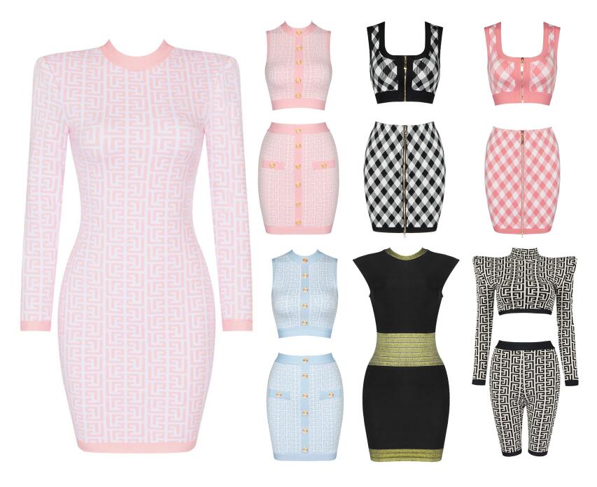 

Sexy Women Two Pieces Dress Luruxy Slim 2 Pc Set Knit Mateiral Casual Crop Top and Short Skrit Party Clothes Elegant Long Sleeve-6, Silical gel