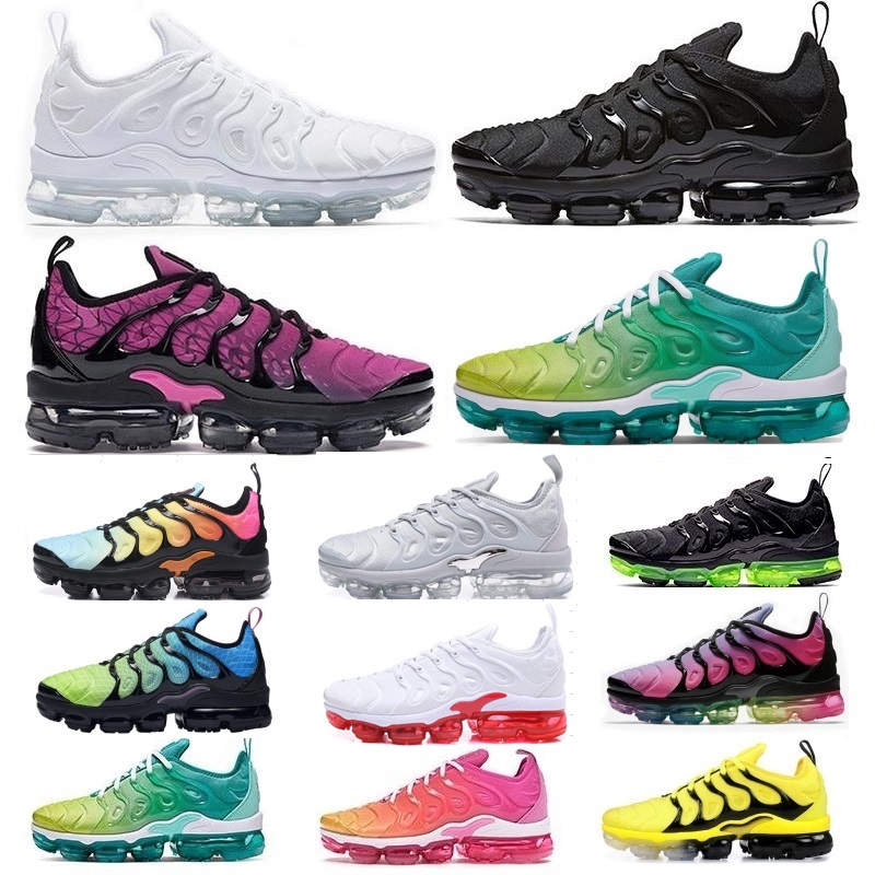 

2022 tn plus mens designer running shoes men air bumblebee triple black white lemon line hyper ice blue red rainbow sunset hiking trainers sports sneakers 40-45, 01
